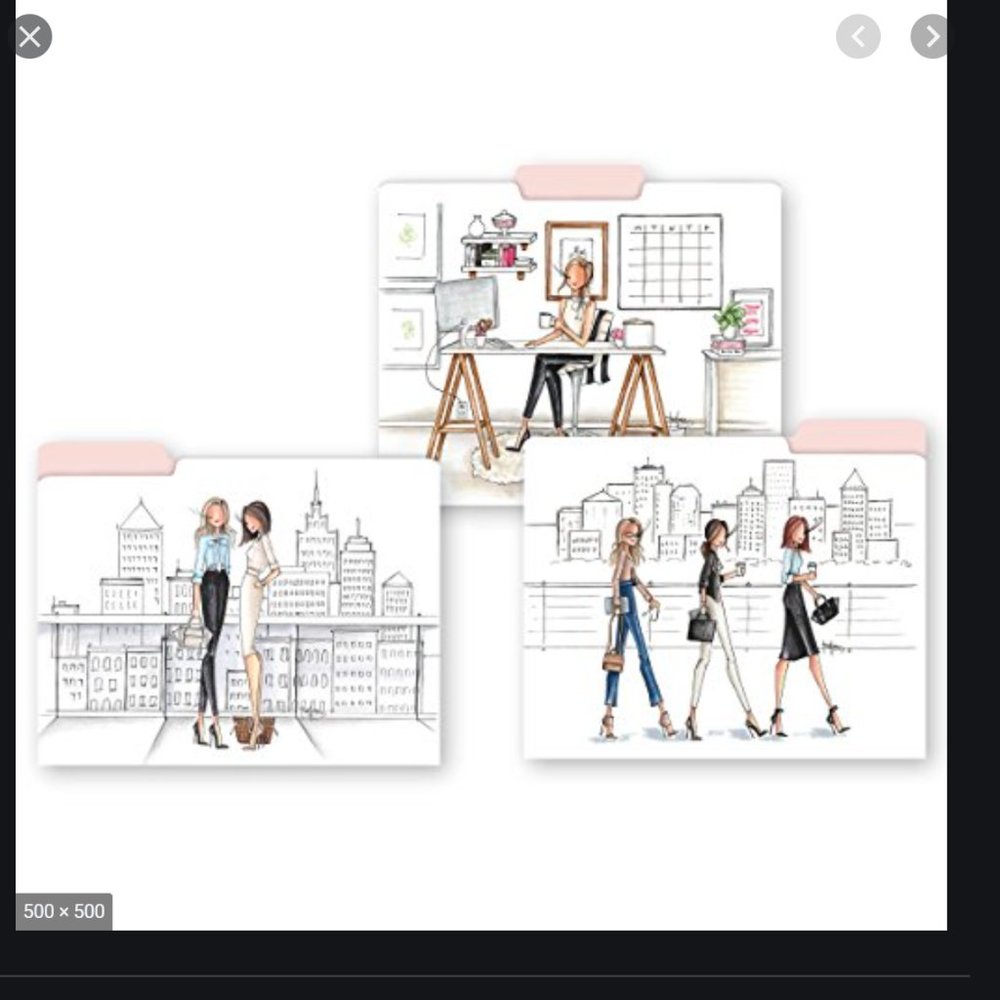 ISO C.R. Gibson Women's Fashion City Girl Folders